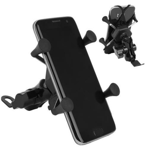 Uchwyt na telefon do motocykla z ładowarką Uchwyt na telefon do motocykla z ładowarką