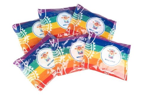 Kolorowy proszek Holi- zestaw 6x100g Kolorowy proszek Holi- zestaw 6x100g