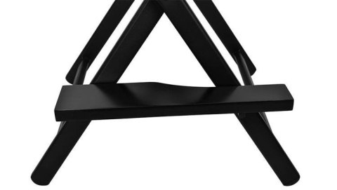 Krzesło do makijażu aluminiowe z zagłówkiem Krzesło do makijażu aluminiowe z zagłówkiem
