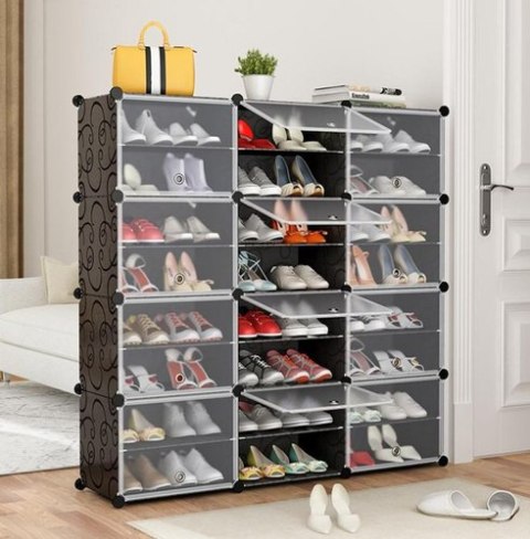 Regał modułowy na buty - 6 poziomów Regał modułowy na buty - 6 poziomów