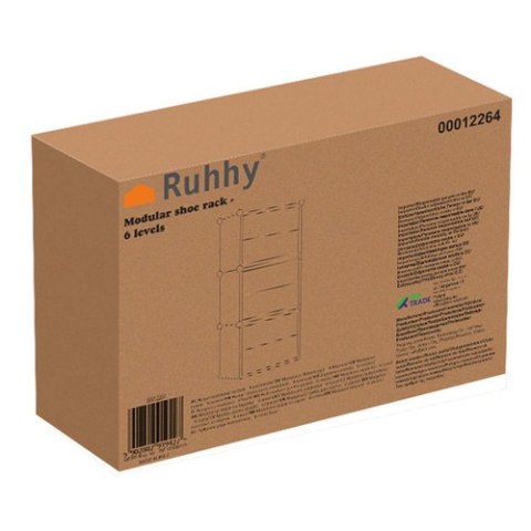 Regał modułowy na buty - 6 poziomów Regał modułowy na buty - 6 poziomów