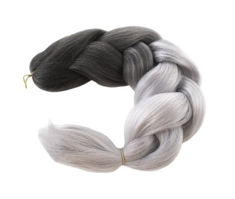 Włosy syntetyczne warkoczyki ombre sz/sz W10345 Włosy syntetyczne warkoczyki ombre sz/sz W10345