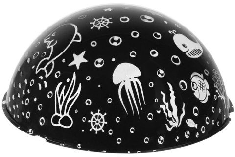 Lampka nocna z projektorem- czarna LP16857 Lampka nocna z projektorem- czarna LP16857