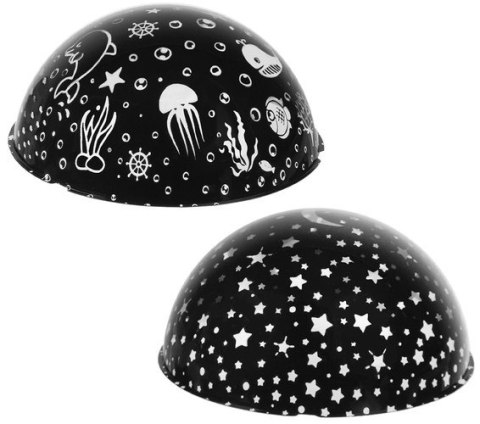 Lampka nocna z projektorem- niebieska LP16858 Lampka nocna z projektorem- niebieska LP16858