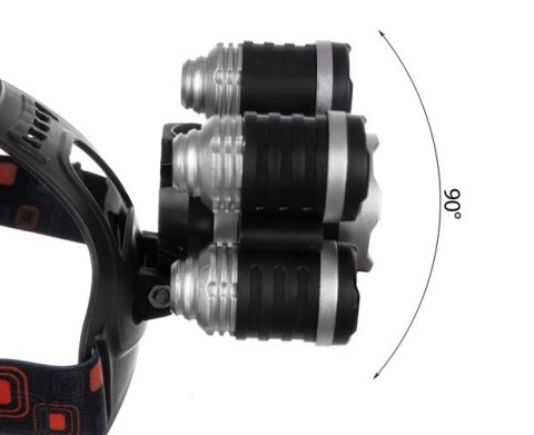 Latarka czołowa 5 x LED T6 CREE Latarka czołowa 5 x LED T6 CREE