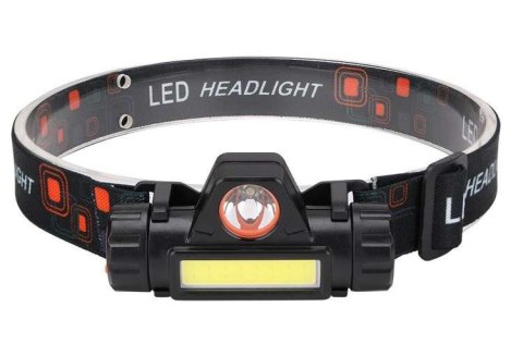 Latarka czołowa LED USB L18371 Latarka czołowa LED USB L18371