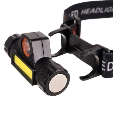 Latarka czołowa LED USB L18371 Latarka czołowa LED USB L18371