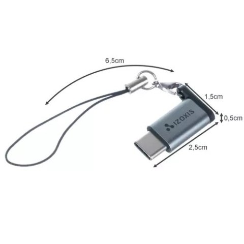 Adapter USB-C - USB micro B 2.0 Adapter USB-C - USB micro B 2.0