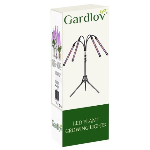 Lampa 20 LED 4szt. do wzrostu roślin Gardlov 19388 Lampa 20 LED 4szt. do wzrostu roślin Gardlov 19388