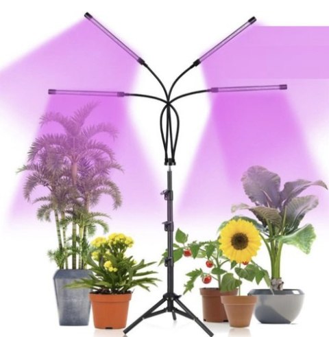 Lampa 20 LED 4szt. do wzrostu roślin Gardlov 19388 Lampa 20 LED 4szt. do wzrostu roślin Gardlov 19388