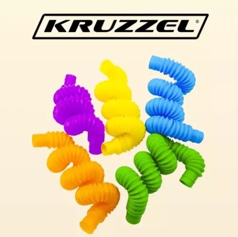 Rurki/ tuby sensoryczne- 20szt. Kruzzel 19741 Rurki/ tuby sensoryczne- 20szt. Kruzzel 19741