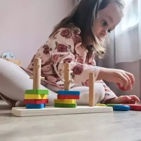 Sorter- układanka drewniana Kruzzel 19870 Sorter- układanka drewniana Kruzzel 19870