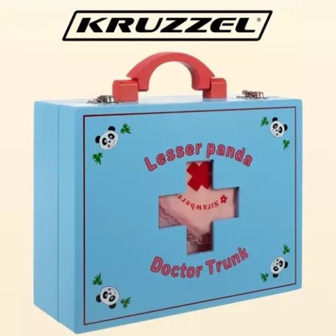 Zestaw małego doktora- drewniany Kruzzel 19869 Zestaw małego doktora- drewniany Kruzzel 19869