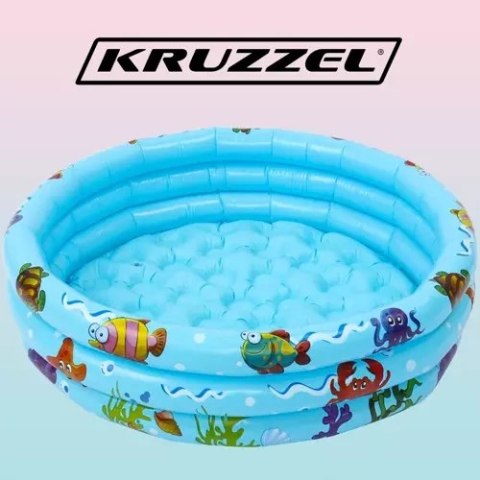 Basen dmuchany dla dzieci- brodzik Kruzzel 20932 Basen dmuchany dla dzieci- brodzik Kruzzel 20932