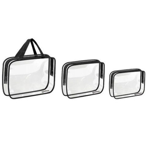 Kosmetyczka przezroczysta 3w1 Soulima 21448 Kosmetyczka przezroczysta 3w1 Soulima 21448