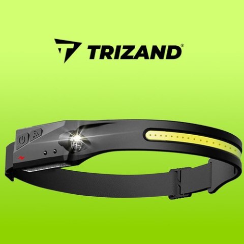 Latarka czołowa LED USB Trizand 21652 Latarka czołowa LED USB Trizand 21652