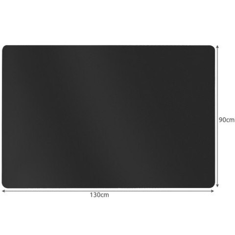 Mata ochronna pod krzesło 90x130cm RUHHY - czarna Mata ochronna pod krzesło 90x130cm RUHHY - czarna