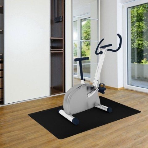 Mata ochronna pod krzesło 90x130cm RUHHY - czarna Mata ochronna pod krzesło 90x130cm RUHHY - czarna