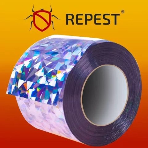 Odstraszacz ptaków- taśma 45m Repest 21040 Odstraszacz ptaków- taśma 45m Repest 21040