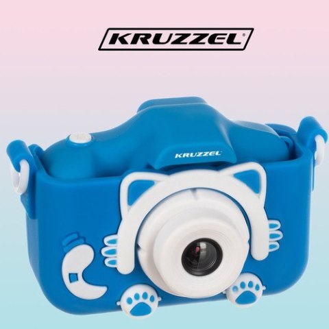 Aparat cyfrowy niebieski Kruzzel AC22295 Aparat cyfrowy niebieski Kruzzel AC22295