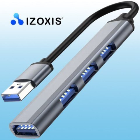 HUB USB- 4 porty 3.0 + 2.0 Izoxis 21940 HUB USB- 4 porty 3.0 + 2.0 Izoxis 21940