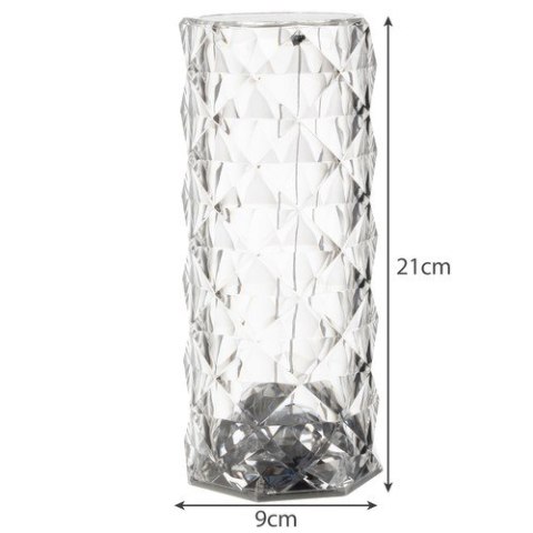 Lampka z projektorem- róża Izoxis 22518 Lampka z projektorem- róża Izoxis 22518