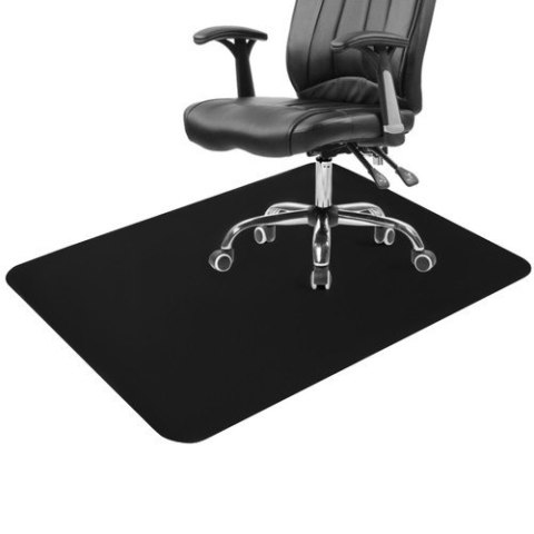 Mata ochronna pod krzesło 100x140cm RUHHY - czarna Mata ochronna pod krzesło 100x140cm RUHHY - czarna