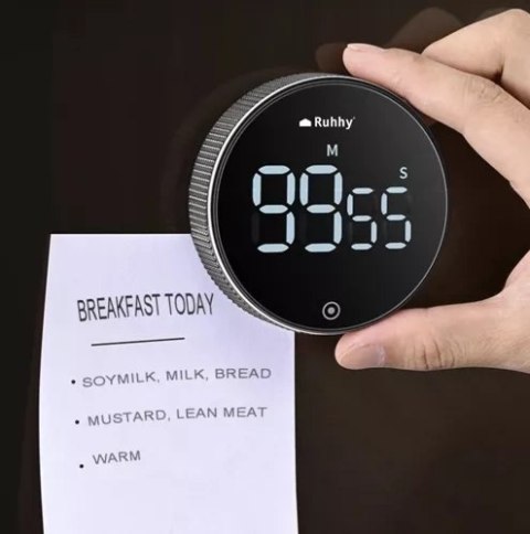 Minutnik kuchenny elektroniczny Ruhhy 22052 Minutnik kuchenny elektroniczny Ruhhy 22052