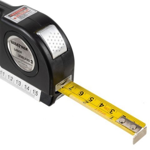Poziomica laserowa z miarką 250cm Bigstren 21747 Poziomica laserowa z miarką 250cm Bigstren 21747