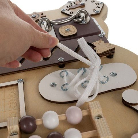 Tablica manipulacyjna- miś Kruzzel 22584 Tablica manipulacyjna- miś Kruzzel 22584