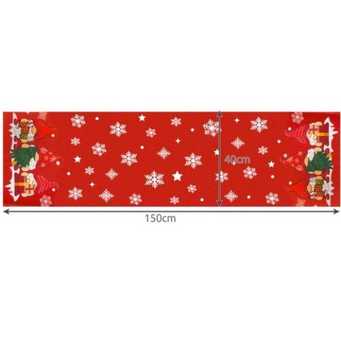 Bieżnik świąteczny 150x40cm Ruhhy 22484 Bieżnik świąteczny 150x40cm Ruhhy 22484