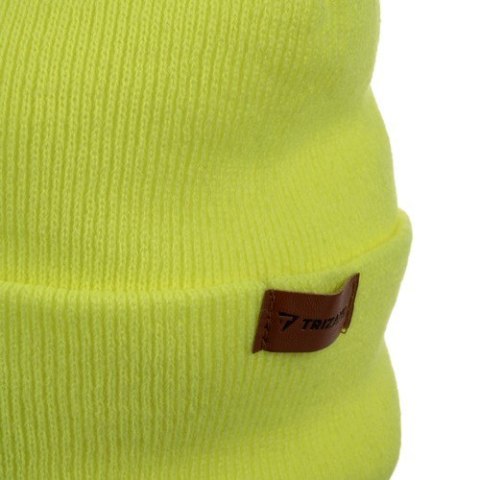 Czapka zimowa z latarką- żółta Trizand 22664 Czapka zimowa z latarką- żółta Trizand 22664
