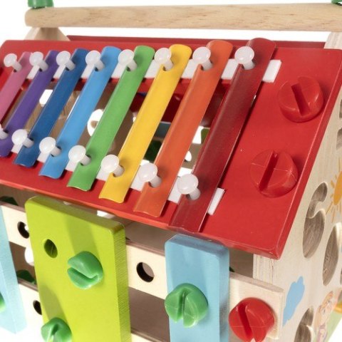 Domek edukacyjny drewniany Kruzzel 22564 Domek edukacyjny drewniany Kruzzel 22564