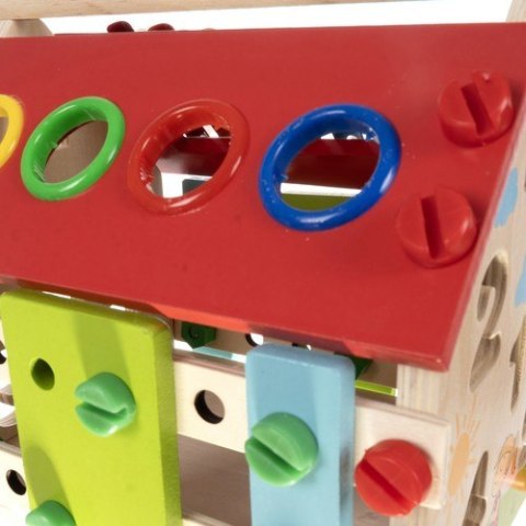Domek edukacyjny drewniany Kruzzel 22564 Domek edukacyjny drewniany Kruzzel 22564