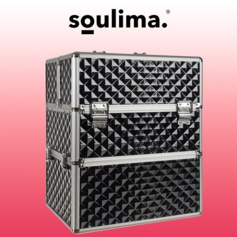 Kuferek kosmetyczny XL Soulima 22529 Kuferek kosmetyczny XL Soulima 22529