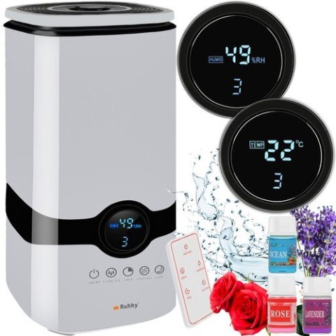 Nawilżacz powietrza z aromaterapią Ruhhy 22739 Nawilżacz powietrza z aromaterapią Ruhhy 22739
