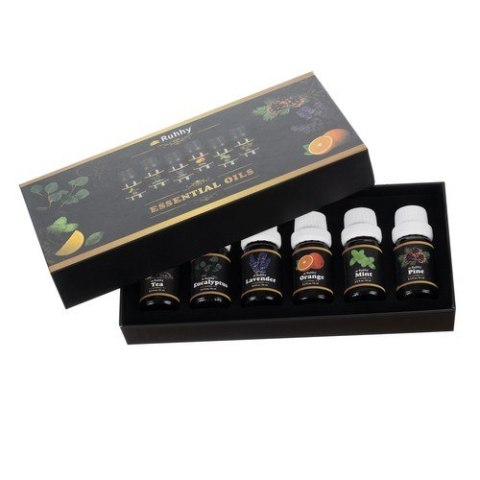 Olejek eteryczny- zestaw 6szt. 10ml Ruhhy 21939 Olejek eteryczny- zestaw 6szt. 10ml Ruhhy 21939