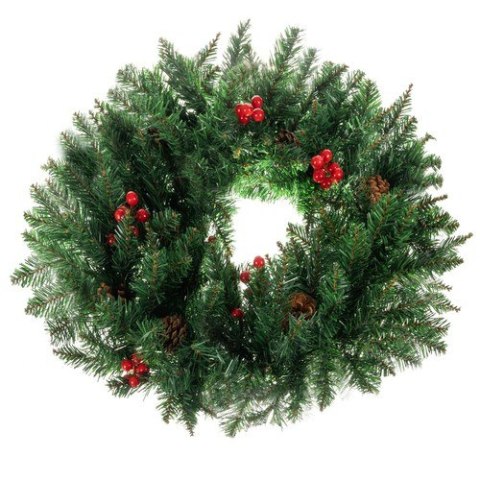 Stroik Świąteczny Wianek na Drzwi Dekoracyjny Ozdobny Ozdoba 60cm Gęsty XXL Stroik Świąteczny Wianek na Drzwi Dekoracyjny Ozdobny Ozdoba 60cm Gęsty XXL