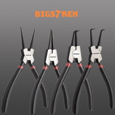 Szczypce Segera do pierścieni 4 szt Bigstren 22159 Szczypce Segera do pierścieni 4 szt Bigstren 22159