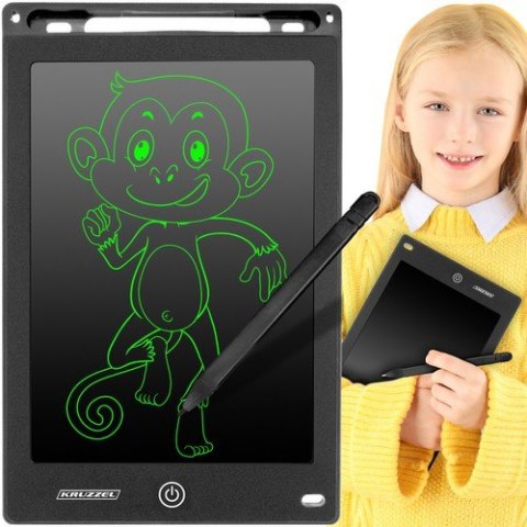 Tablet do rysowania 8,5" czarny KRUZZEL 22454 Tablet do rysowania 8,5" czarny KRUZZEL 22454