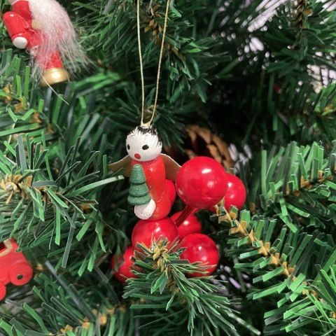 ZAWIESZKI DREWNIANE / BOMBKI NA CHOINKĘ 30 szt ZAWIESZKI DREWNIANE / BOMBKI NA CHOINKĘ 30 szt