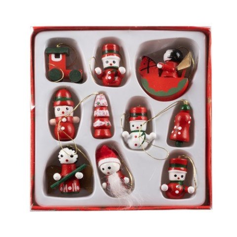 Bombki/ zawieszki choinkowe 10szt. Ruhhy 22943 Bombki/ zawieszki choinkowe 10szt. Ruhhy 22943