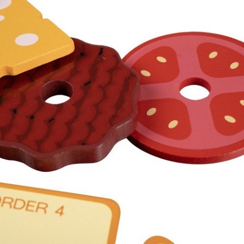Burger drewniany Kruzzel 22673 Burger drewniany Kruzzel 22673