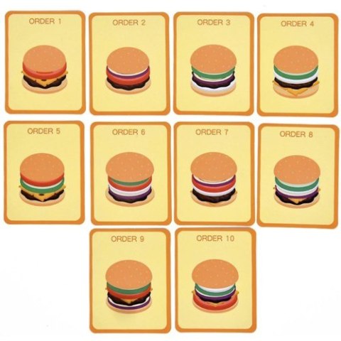 Burger drewniany Kruzzel 22673 Burger drewniany Kruzzel 22673