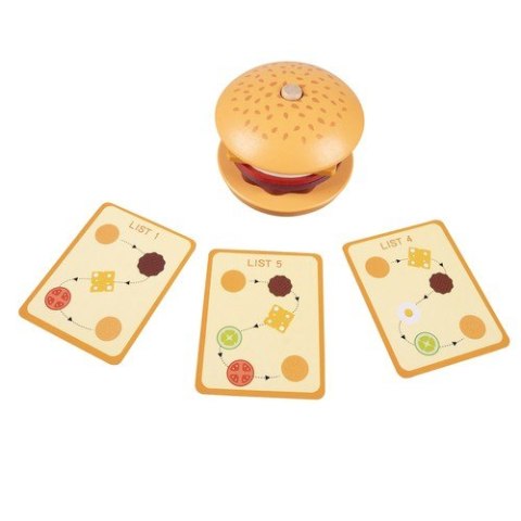 Burger drewniany Kruzzel 22673 Burger drewniany Kruzzel 22673