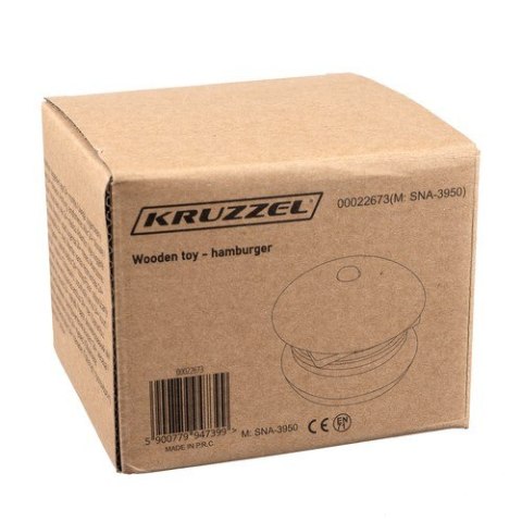 Burger drewniany Kruzzel 22673 Burger drewniany Kruzzel 22673