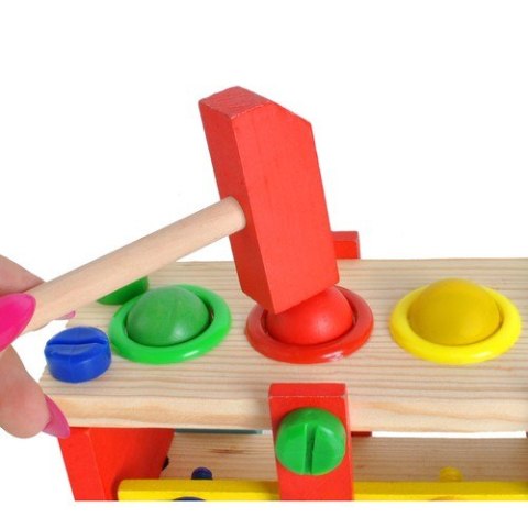 Ciężarówka edukacyjna drewniana 22372 Ciężarówka edukacyjna drewniana 22372
