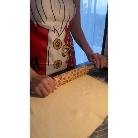 Fartuch świąteczny- mikołaj Ruhhy 22683 Fartuch świąteczny- mikołaj Ruhhy 22683
