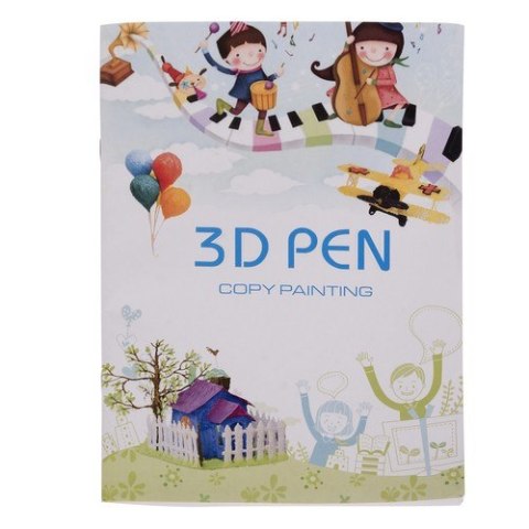Książka z szablonami do długopisu 3D Maaleo 22734 Książka z szablonami do długopisu 3D Maaleo 22734