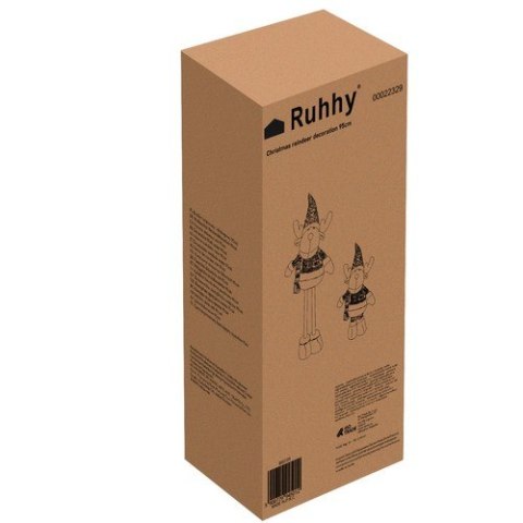 Renifer świąteczny- teleskopowy 95cm Ruhhy 22329 Renifer świąteczny- teleskopowy 95cm Ruhhy 22329